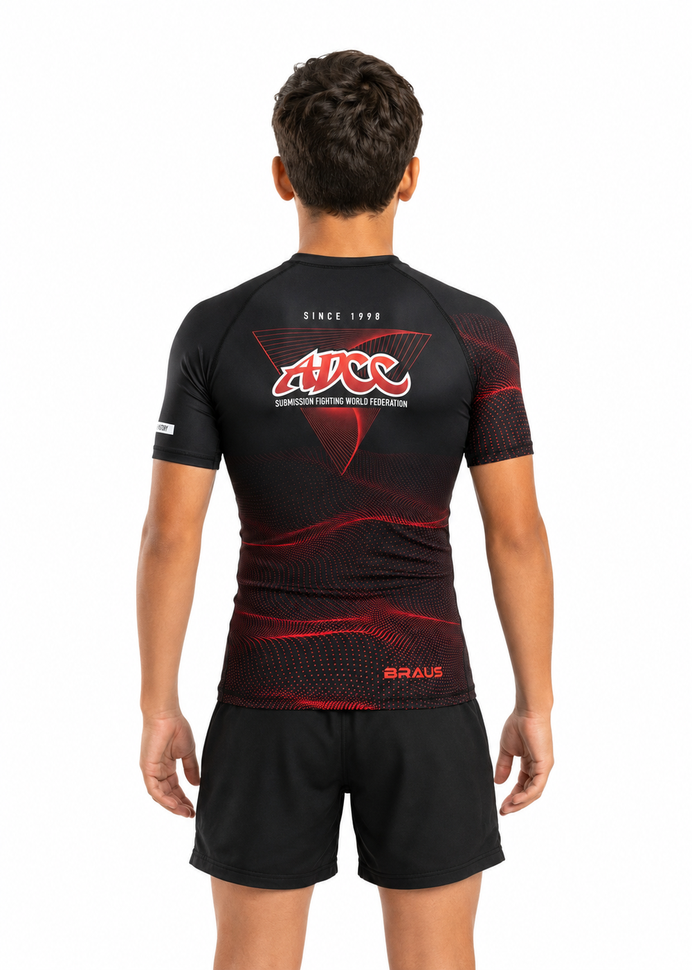 Rash Guard ADCC Infinite Manga Curta Infantil - imagem 2