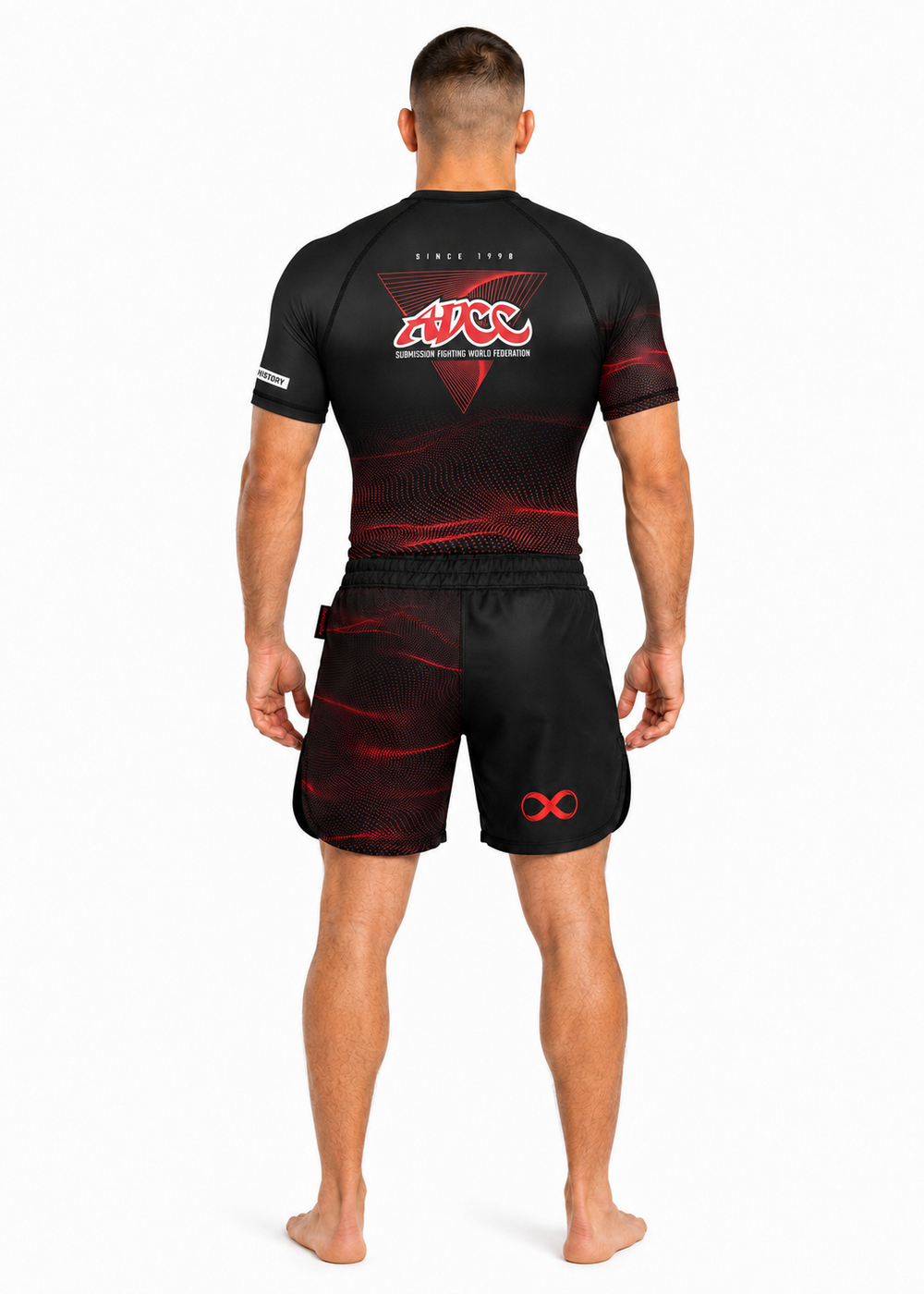 Shorts ADCC Infinite No Gi Preto Adulto - imagem 3
