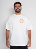 Camiseta Braus Experience Oversized Branca - Frente