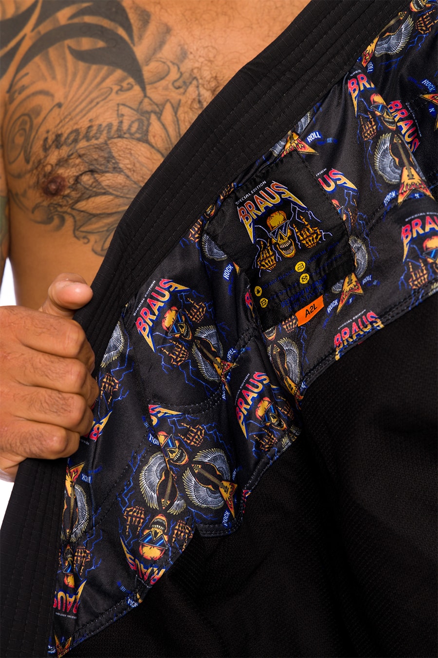 Kimono Rock and Roll Jiu Jitsu