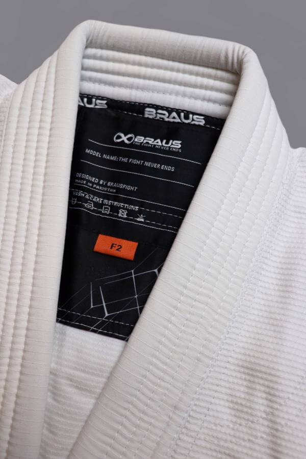 Kimono The Fight Never Ends Jiu Jitsu