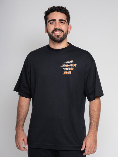 Camiseta Los Infinitos Oversized - Costas