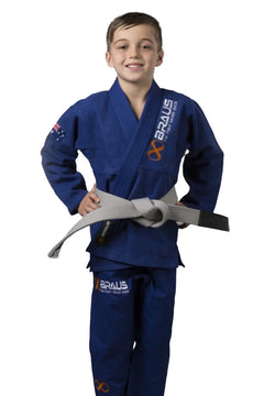 Braus Fight Brasil Kimono Pro Light Kids Azul