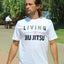 Camiseta Living Jiu Jitsu Branca