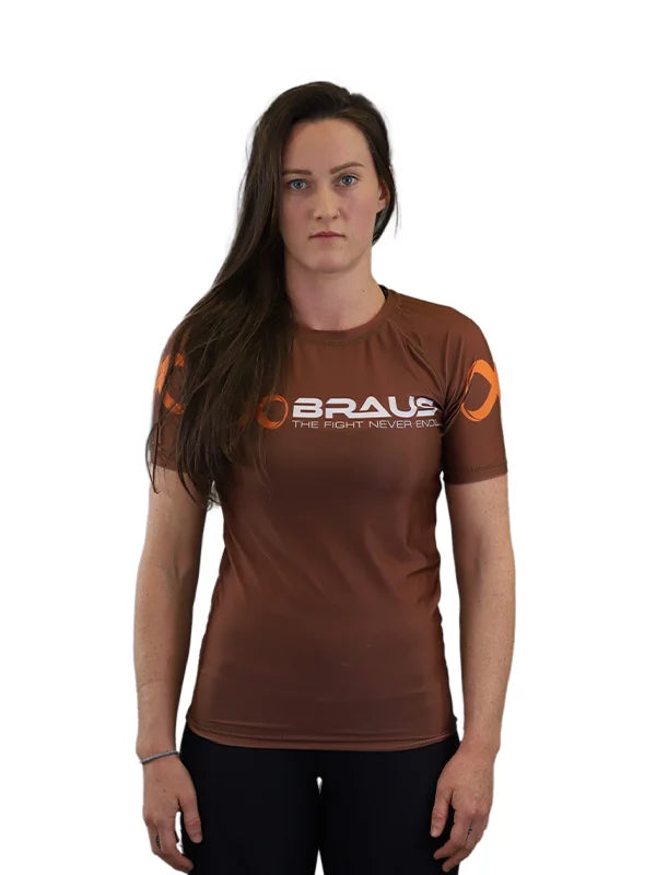 Rash Guard Ranked Feminino Manga Curta