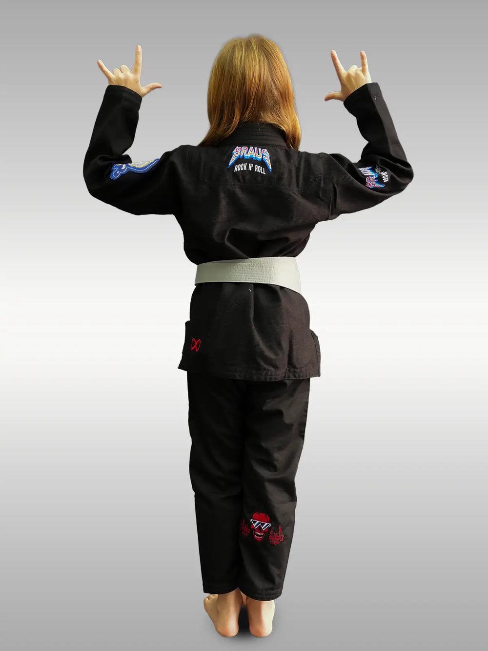 Kimono Infantil Rock and Roll Jiu Jitsu