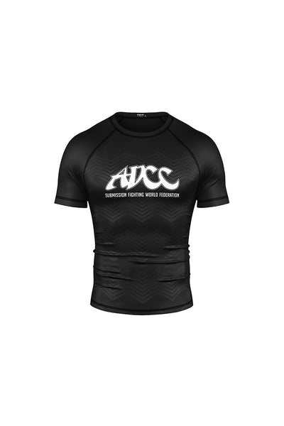 ADCC Blacked Rash Guard Manga Curta