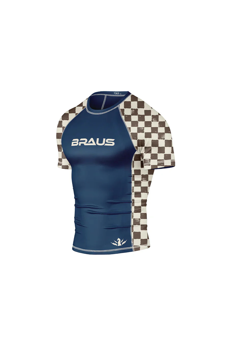 Chess No-Gi Rash Guard Manga Curta