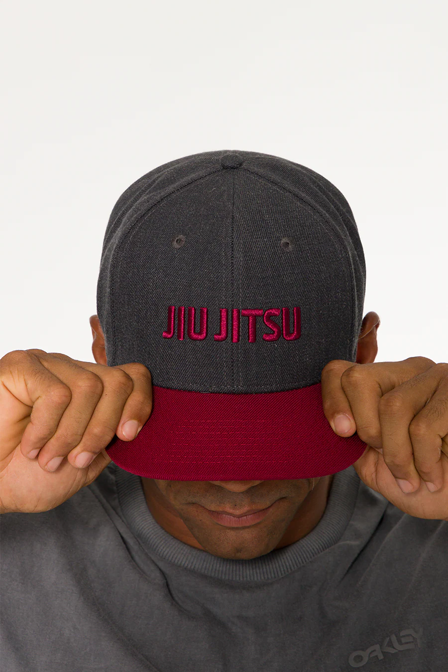 Boné Classic Jiu-Jitsu Snapback Cinza
