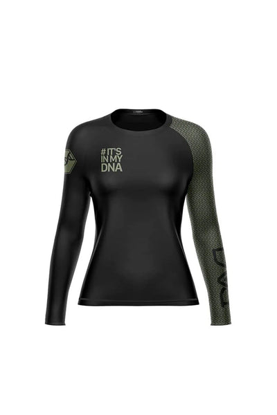 Rash Guard DNA No Gi Feminino Manga Longa