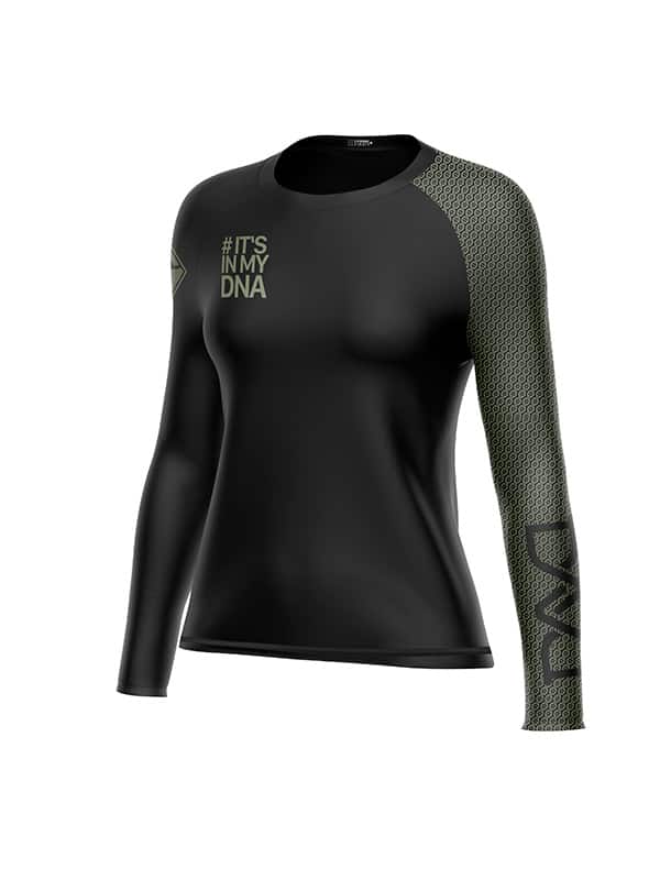 Rash Guard DNA No Gi Feminino Manga Longa