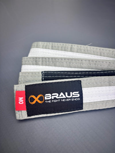 BrausFightFaixaInfantilFaixaCinza/Branco