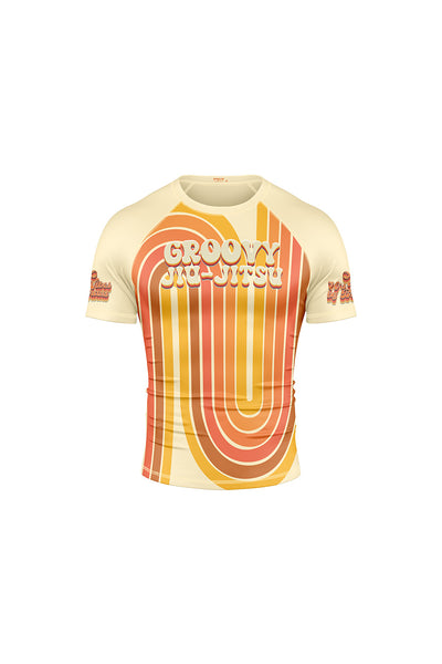 Rash Guard No Gi Groovy Anos 70 Manga Curta
