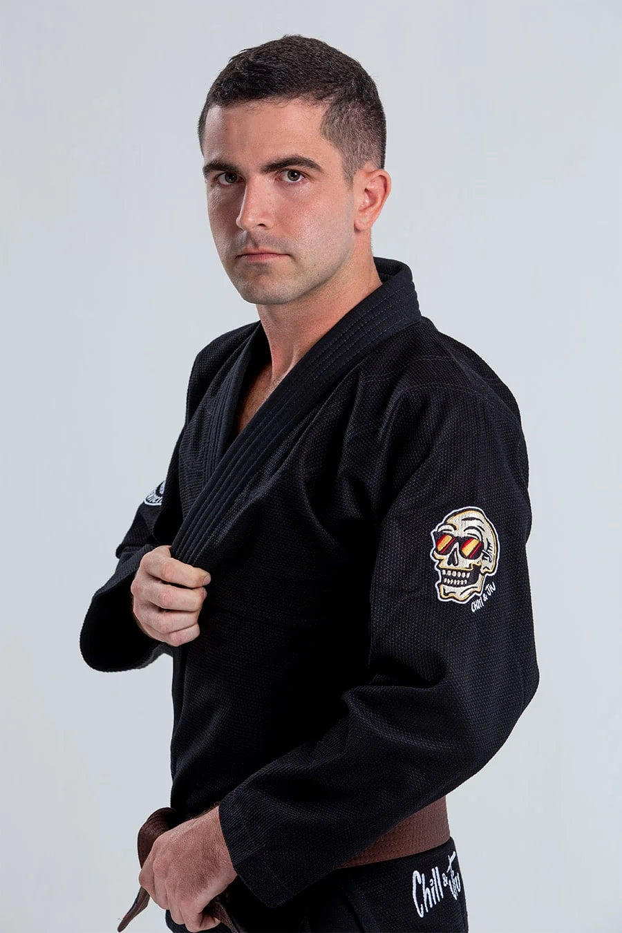 Braus Fight Brasil Kimono Masculino Chill and Jiu Preto