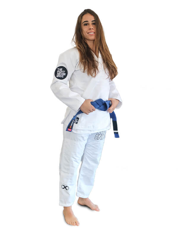 Braus Fight The Fight Never Ends Feminino Branco