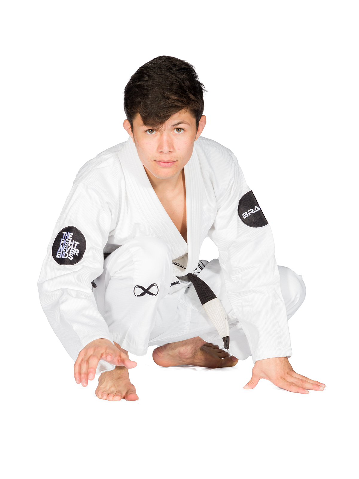 Kimono The Fight Never Ends Jiu Jitsu