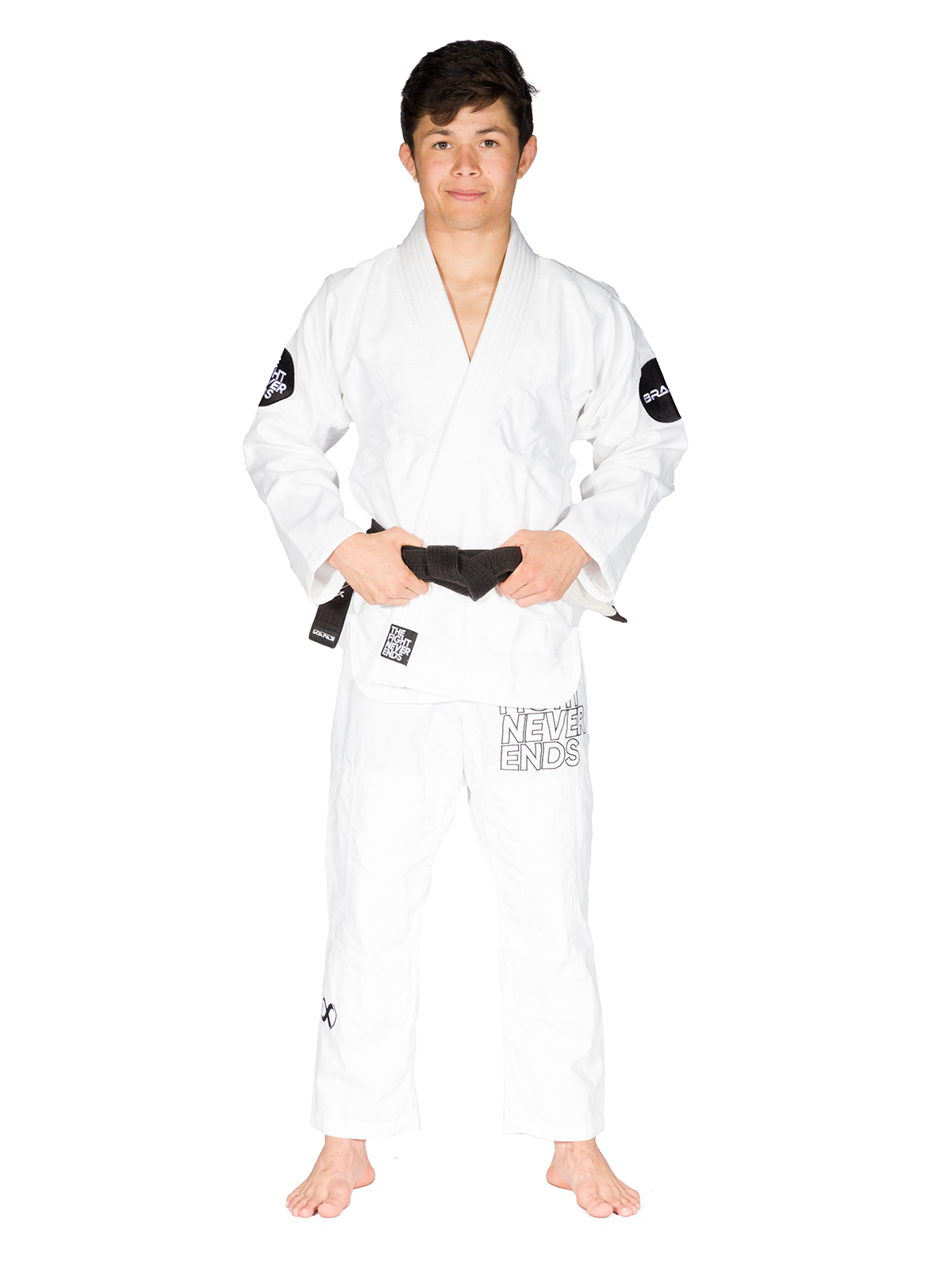 Kimono The Fight Never Ends Jiu Jitsu