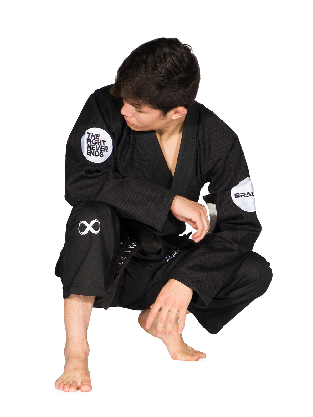 Kimono The Fight Never Ends Jiu-Jitsu