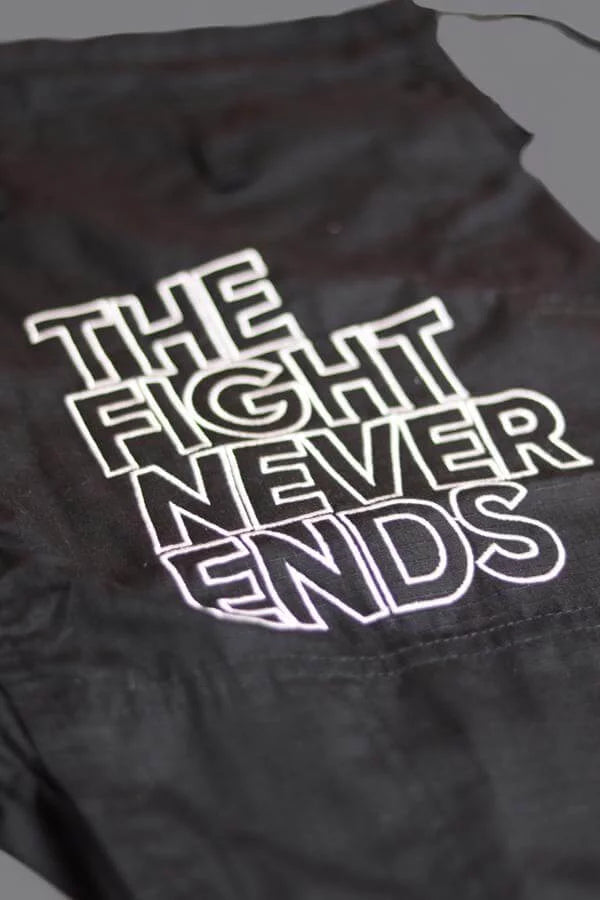 Kimono The Fight Never Ends Jiu-Jitsu