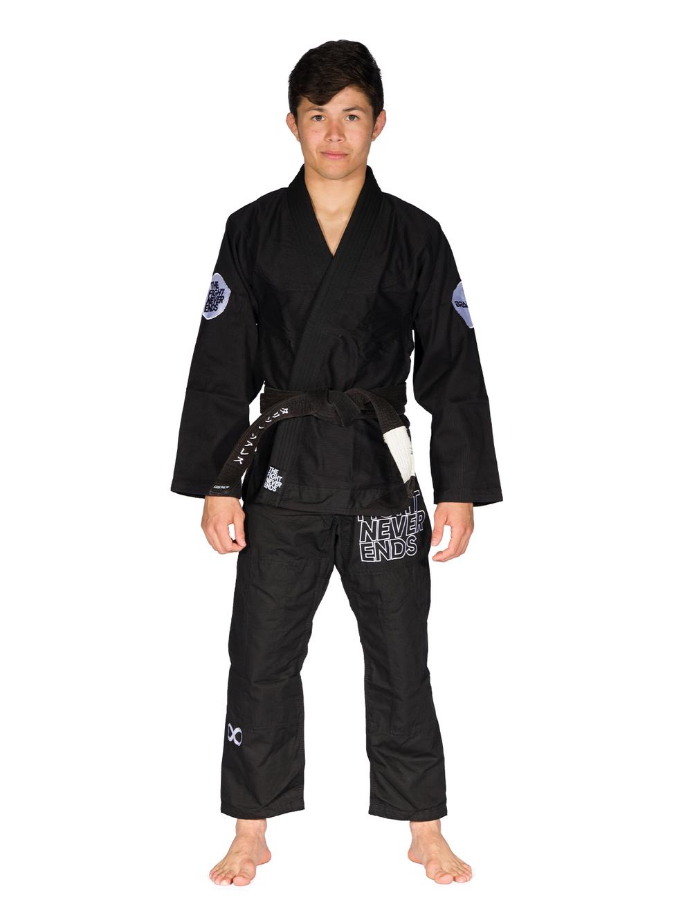 Kimono The Fight Never Ends Jiu-Jitsu