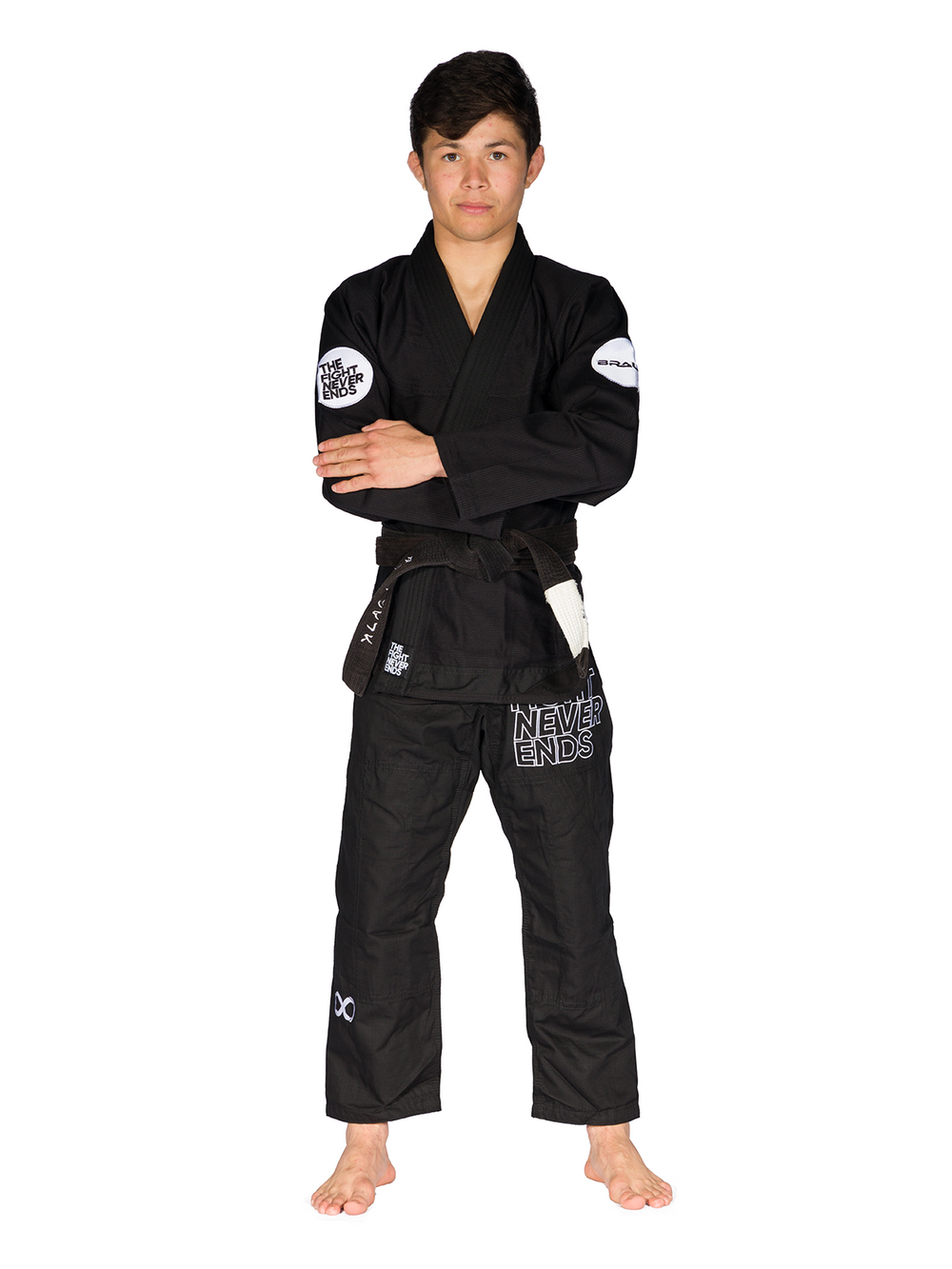 Kimono The Fight Never Ends Jiu-Jitsu