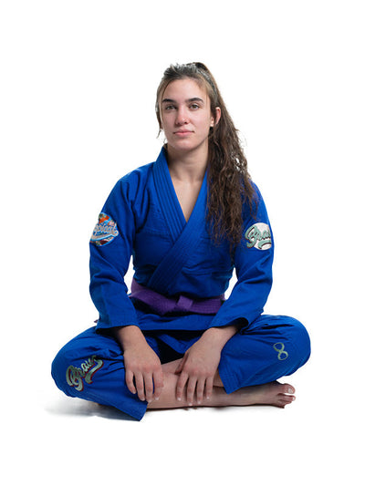 Tropical Kimono Feminino Azul