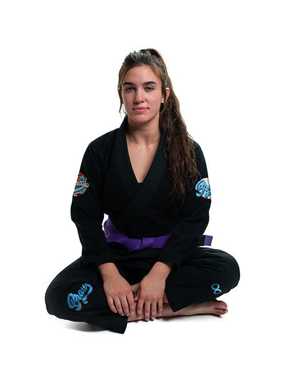Tropical Kimono Feminino Preto