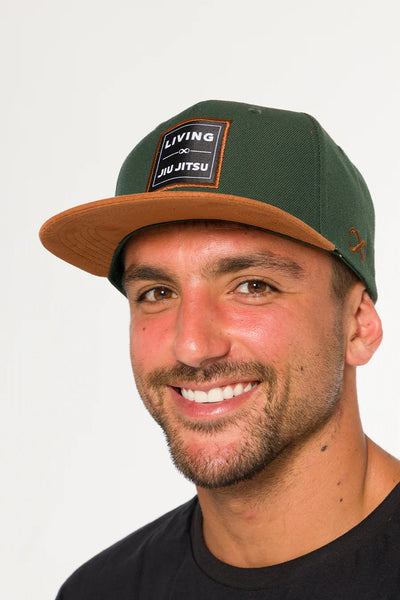 Boné Living Jiu-Jitsu Snapback Verde