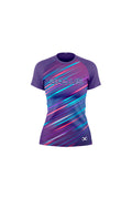 Rash Guard Neon Strike Feminino Manga Curta