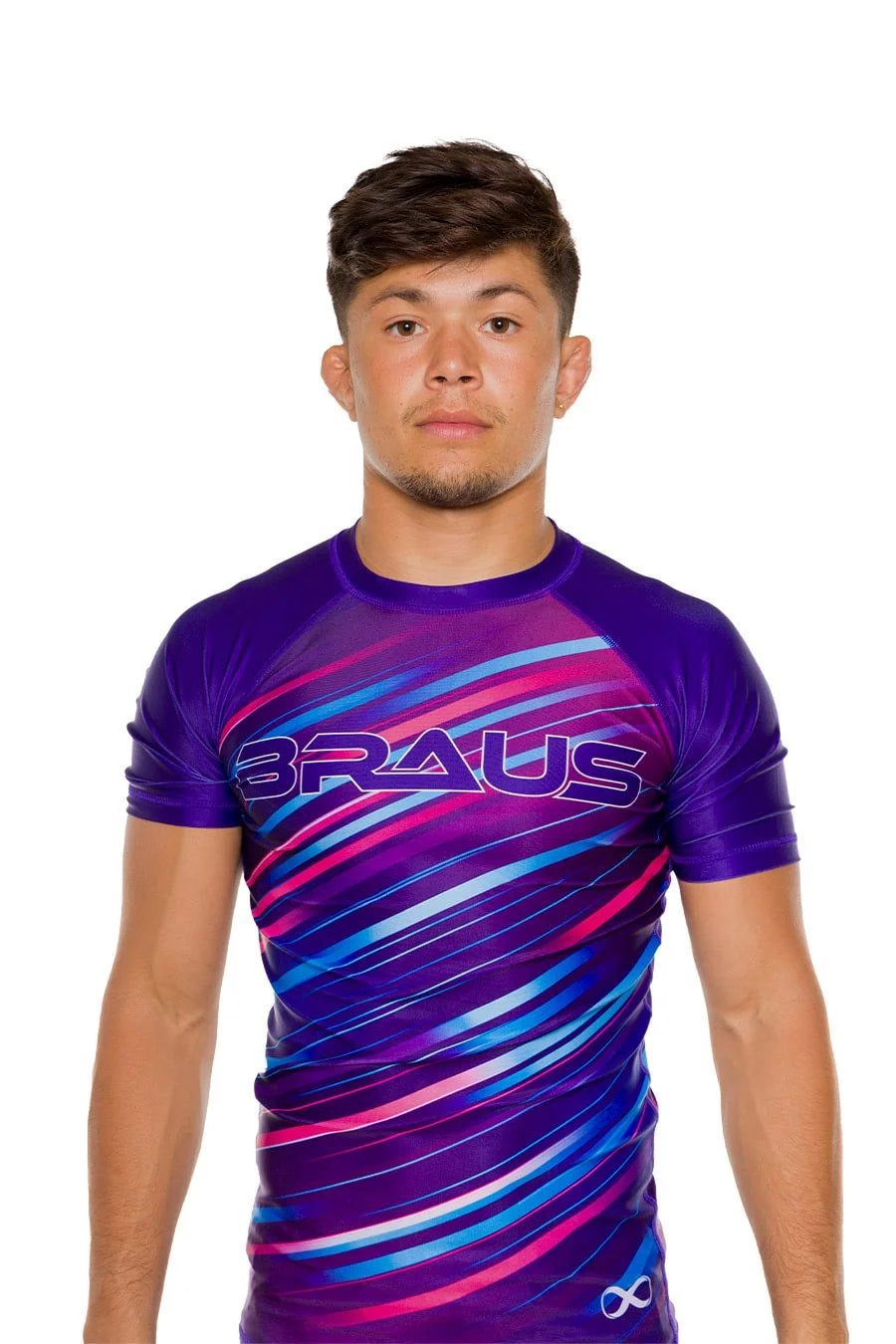 Rash Guard Neon Strike Manga Curta