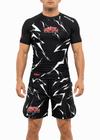 Shorts ADCC Lightning No Gi Preto Adulto
