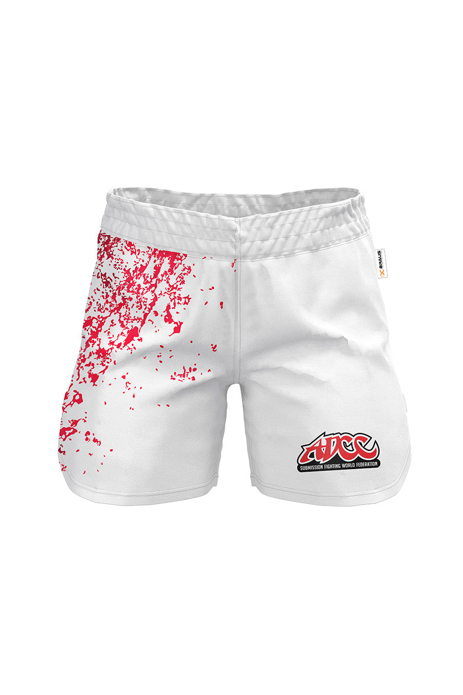Shorts Infantil ADCC Bloody No Gi Fight Branco