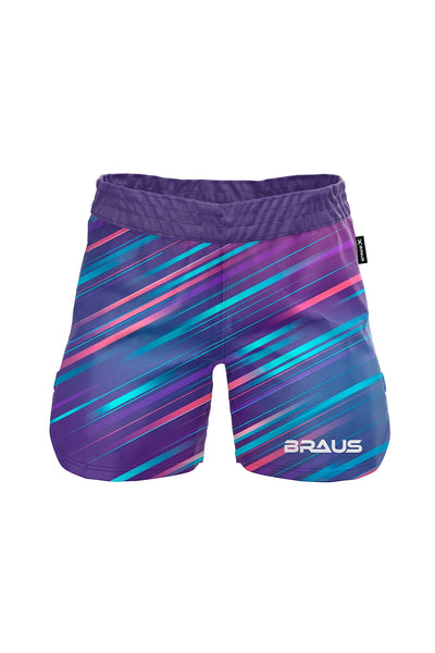 Shorts Neon Strike No Gi Roxa