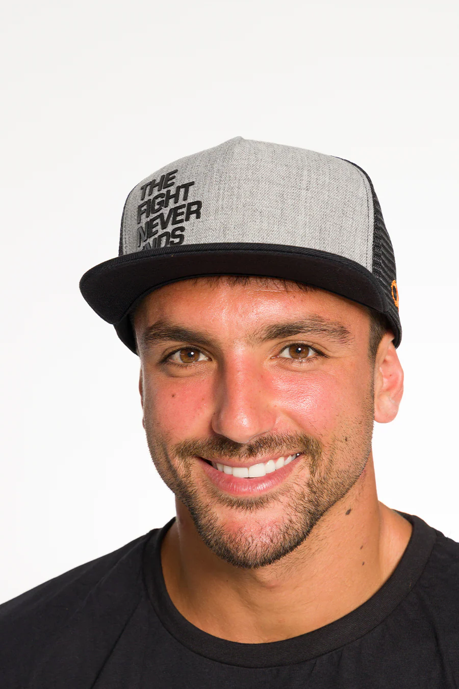 Boné Trucker Snapback The Fight Never Ends BRAUS - imagem 1