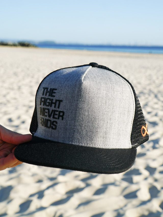 Boné Trucker Snapback Feminino The Fight Never Ends BRAUS - imagem 4