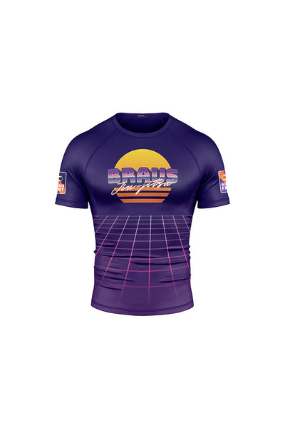 Rash Guard Wave Anos 80 No Gi Manga Curta