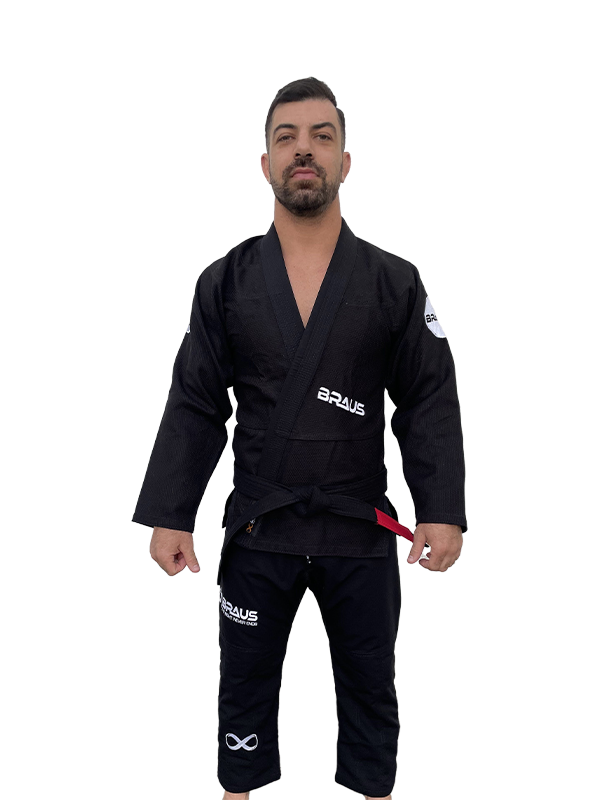 Braus Fight Kimono Endless 2.0 Jiu Jitsu Preto