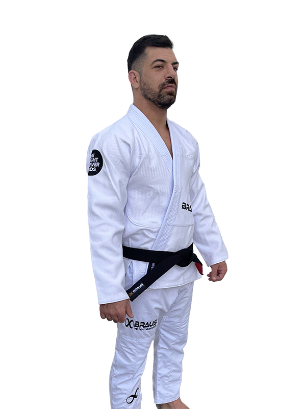 Braus Fight Kimono Endless 2.0 Jiu Jitsu Branco