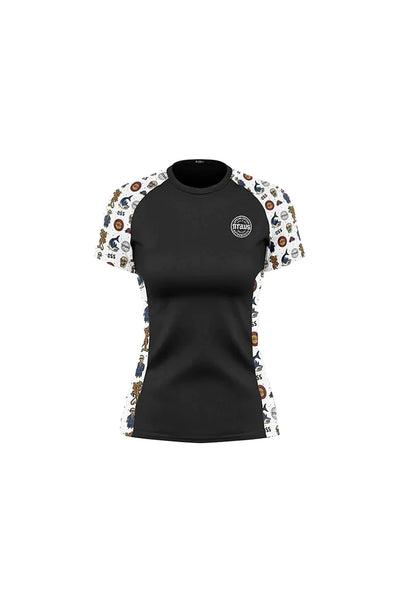 Rash Guard Chill and Jiu No Gi Feminino Manga Curta