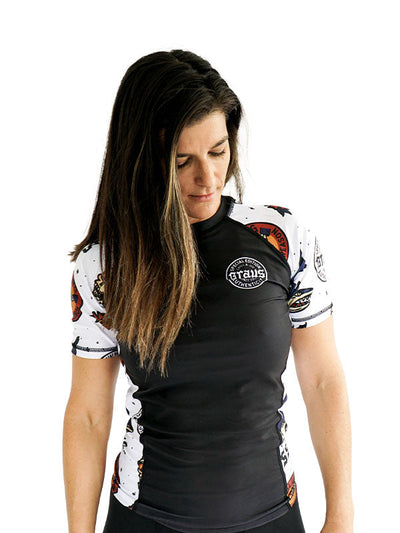 Rash Guard Chill and Jiu No Gi Feminino Manga Curta