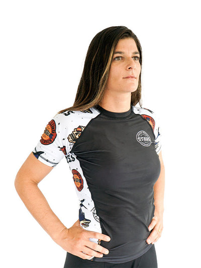 Rash Guard Chill and Jiu No Gi Feminino Manga Curta