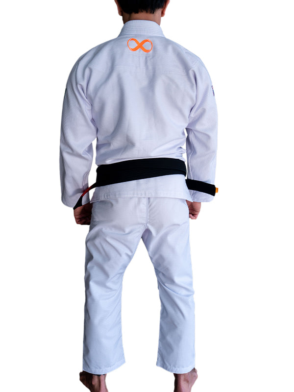 Braus Fight Brasil Jiu Jitsu Kimono Masculino Roots Branco